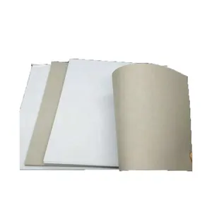 Wholesale sale of good quality and cheap Double-sided grey cardboard sheets grey duplex paperboard cardstock paper sheet