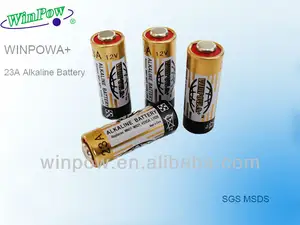 23A 12V Щелочная аккумуляторная батарея супер Щелочная сухая батарея