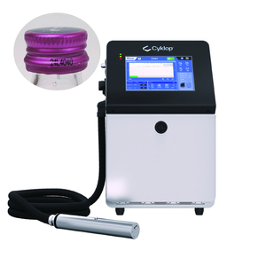 Imprimante jet d'encre automatique Cyklop CM750 CIJ avec application de codage de date par balayage et impression réciproque pour batteries - Product Image 2