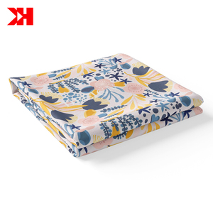 Kahn cotton hữu cơ tự do London Tana vải cỏ in cho váy của cô gái - Product Image 3