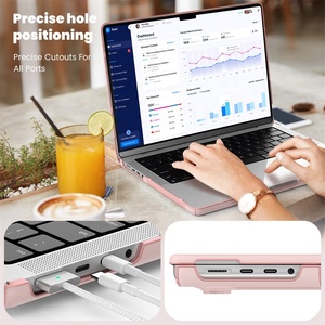 <span class=keywords><strong>Custodia</strong></span> Protettiva Antiurto per Laptop <span class=keywords><strong>MacBook</strong></span> <span class=keywords><strong>Pro</strong></span> <span class=keywords><strong>14</strong></span> 2025 M5 A3434, Compatibile con <span class=keywords><strong>MacBook</strong></span> M4 A3112 A3185 A3401 - Vendita all'Ingrosso Diretta dalla Fabbrica - Product Image 6