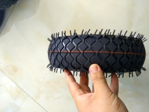 Carro de mano neumático de 10 pulgadas, <span class=keywords><strong>rueda</strong></span> de <span class=keywords><strong>4</strong></span>,10/3,50-<span class=keywords><strong>4</strong></span> ruedas, para jardín - Product Image 4