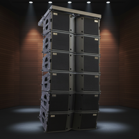 Speaker Pasif Profesional Seer SLA-8C High SPL 128dB, Kabinet Kayu Birch Plywood 15 yang Tahan Lama untuk Pertunjukan Langsung, Konser, dan Lainnya, Bergaransi
