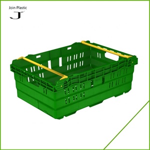 JOIN Plastic <strong>Crates</strong> <strong>Fruit</strong> Low Price Nestable Bale Arm Plastic <strong>Fruit</strong> <strong>Crate</strong> Plastic Storage Box Supermarket <strong>Crate</strong> - Product Image 2