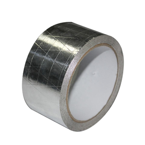 Kit de Reparación de <span class=keywords><strong>Conductos</strong></span> de Aire HVAC para Altas Temperaturas, Cinta Adhesiva Plateada de Aluminio, Aislamiento de Espuma para Secadoras y Aires Acondicionados - Product Image 1