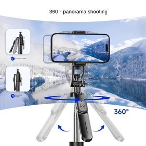 Palo de Selfie Multifuncional Plegable con Control Remoto Inalámbrico Extensible, Trípode Desmontable con Control Remoto para Selfies con <span class=keywords><strong>el</strong></span> Teléfono, Viajes - Product Image 2