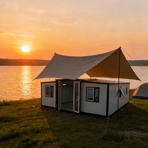 Casa Container Moderna Personalizzata, Residenza Privata con Camera da Letto e Soggiorno, Piccolo Giardino, Confortevole per Uso Personale - Product Image 6