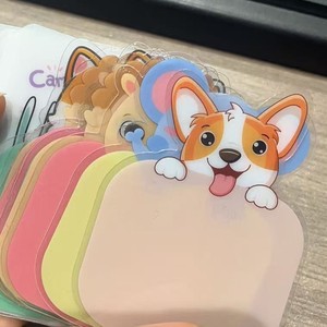 Ganchos acrílicos de dibujos animados Nakamori, adhesivos de PVC, removibles, sin residuos, para uso doméstico en el baño - Product Image 2