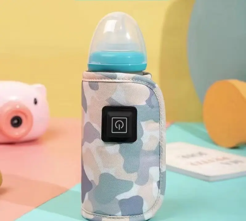 ホット販売新しいポータブルCEUSBミルクウォーマートラベルベビーカー断熱バッグ哺乳瓶ウォーマー屋外安全子供