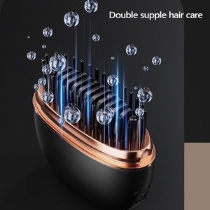 Dual-use Roll <b>Straightener</b> Mini Portable Brush Comb Ptc Charging New Straightening <b>Wireless</b> Hair <b>Straightener</b> Comb - Product Image 6