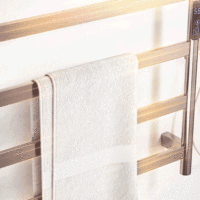 Fanwin – porte-serviettes chauffant, support mural, porte-serviettes