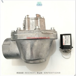 Válvula de Eliminación de Polvo Buschjost 8296700.8171.024.00, Conexión de Brida de 1 Pulgada, para Gas, Disco de PTFE, Tapa de Hierro Fundido - Product Image 5