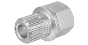 60/15PT Kunci Roda Anti-Maling dari Baja Krom yang Tahan Lama dengan Kunci Pembuka Sekrup untuk dan Audi - Product Image 5