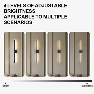 EGH Hot Sell Dimmable <strong>Wall</strong> Sconces With Remote Control 350 Rotate 3000K LED Wireless 6000mAh <strong>Battery</strong> Operated 8W Line <strong>Wall</strong> <strong>Lamp</strong> - Product Image 4