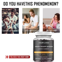 Suppléments naturels Tribulus Terrestris Maca Turkesterone Noir Homme