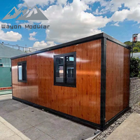 Maison modulaire préfabriquée en conteneur extensible moderne de 20 pieds, conforme aux normes CE ISO, modèle ECH20