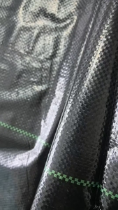 Barrière d'<span class=keywords><strong>herbe</strong></span> <span class=keywords><strong>anti</strong></span>-mauvaises herbes pour le <span class=keywords><strong>jardin</strong></span>, tissu de couverture du sol, tapis de <span class=keywords><strong>géotextile</strong></span> tissé pour l'aménagement paysager - Product Image 3