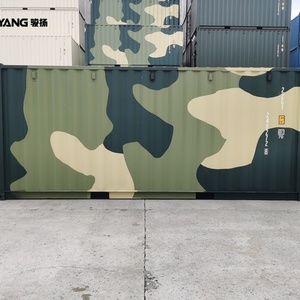 Contenedor de Carga Seca ISO Estándar 20GP Nuevo al por Mayor, Diseño de Camuflaje de 20 Pies, Carga Eficiente, Acero Corten Duradero - Product Image 3