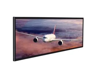 60.1 Inch Support 1920*720 Outline Size 1477*585 Mm Commercial Lcd Monitor Stretched Bar Display Screen