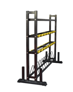 Commercio all'ingrosso manubrio stand bilanciere piastra Rack di stoccaggio multifunzionale cremagliera per manubri negozio di una varietà di piccole attrezzature - Product Image 3