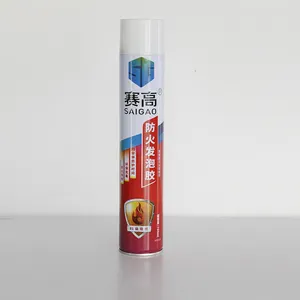 SAIGAO 750ml Spray Pu Foam Sealant For Filling Gap Mounting White Pu Foam Waterproof Foam Sealant