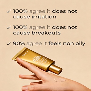 Protector Solar Mineral con Color de Marca Privada, <span class=keywords><strong>SPF</strong></span> <span class=keywords><strong>50</strong></span>, Óxido de Zinc No Nano, Algas Rosas, Antienvejecimiento, Iluminador, Bloqueador Solar Facial - Product Image 5