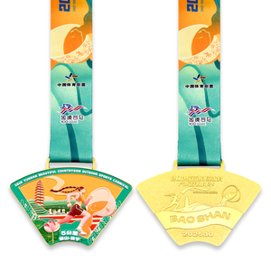 Neues Design Kinder-Trophäe aus Zinklegierung Tanzwettbewerb-Auszeichnung Maßgefertigte Hochwertige Gravierte Schul-Rednermedaillen für Junioren - Product Image 3