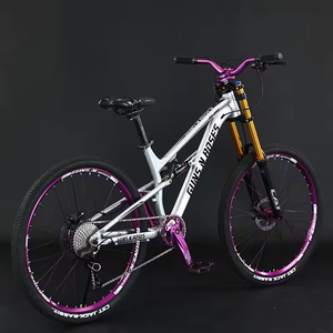Ingrosso di Fabbrica Mountain Bike Soft Tail in Lega di Alluminio da 27,5 e 26 Pollici con Freno a Disco a Olio e Ammortizzatori - Product Image 4
