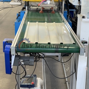 Zinc Iron <strong>Sheets</strong> Roofing Making <strong>Machine</strong> With Gear And Motor Fence Panel <strong>Roll</strong> <strong>Forming</strong> <strong>Machine</strong> For Colored Tile - Product Image 5