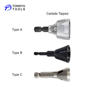 3-25 mét 1/4 "Hex deburring chamfer công cụ với Carbide lưỡi, bên ngoài khoét bit cho kim loại <span class=keywords><strong>Rod</strong></span> vít Bolt Threaded trục 3-25 mét - Product Image 5