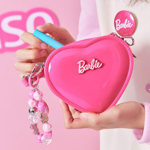 Sac à Main MINISO Série <span class=keywords><strong>Barbie</strong></span> Amour Gelée avec Fermeture Éclair Style Princesse Mignon Nouveau Pour Filles Personnalisable Vente en Gros - Product Image 4