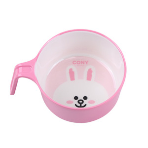 Cony Rabbit <b>Melamine</b> Kids Tableware Set Divided Plate <b>Bowl</b> Cup Spoon Fork Cartoon Design For Children Mealtime - Product Image 3