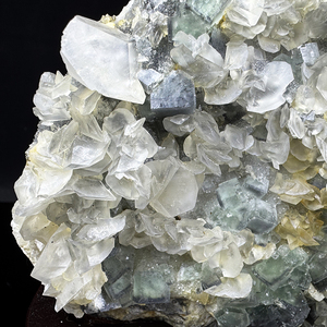 אבן גלם דגימות של אבן גלם אשכול פלואוריט היביי die daie ירוק פלואוריט - Product Image 6