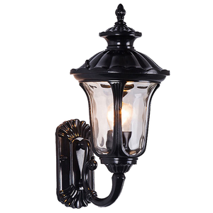 High Quality Square Modern Indoor/Outdoor LED Wall Light Waterproof Tempered Glass Diffuser Antiqued Vintage Garden Lamp - Product Image 1