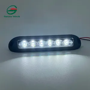 Auvent LED d'extérieur pour voitures, imperméable, 10 w 12-24V, IP66, éclairage de porche pour Marine et camping-Car, caravane et camping-Car, camping-Car