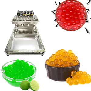 Quality hot sale 304 stainless steel fruit juice popping boba depositor machine ice pop making machine popsicle machine