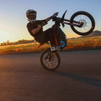 Moto électrique tout-terrain haute performance 79Bike, puissance de pointe 10 kW, vitesse maximale 90 km/h, alimentée par une batterie lithium 72V 35Ah