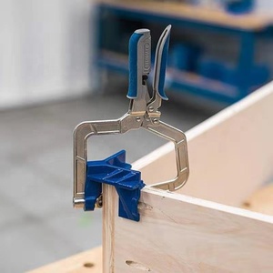 Outil de guidage de perçage à angle droit personnalisable à 90 degrés pour le travail du bois, avec support d'image, en acier allié OEM Maxtool - Product Image 2