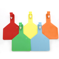 BCE117 Étiquette d'oreille de haute qualité Rectangle Étiquette d'oreille de mouton de porc sans numéro