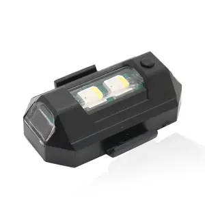 USB טעינת strobe אור לילה דגם שלט רחוק רכב אזהרת מנורת אביזרי אופנוע drone מטוסים אורות