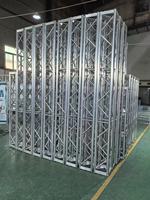 Aluminium-Lichtturm-Traversen-TV-Ständer mit Basis, modularer Display-Rahmen für Event-Bühnen und Ausstellungen