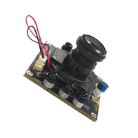 1080P IMX291 2.8mm 130 derajat terdistorsi CMOS 1920*1080 30fps USB Mini kamera industri modul Starlight penglihatan malam