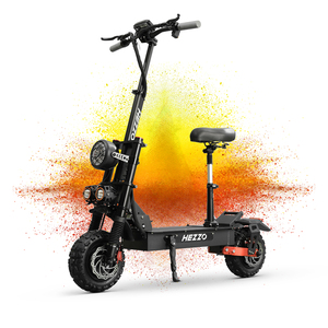 Monopattino Elettrico Hezzo all'Ingrosso, Spedizione Rapida UE/USA, Fuoristrada, Doppio Motore 6000W, Autonomia 80km - Product Image 1