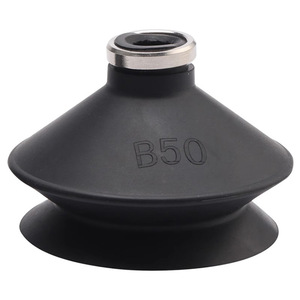 Ventouse robotique SMC mini en forme d'accordéon avec buse d'aspiration puissante en silicone, séries ZP6/8/10/13/16/20/25 - Product Image 1