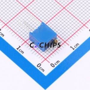 Resistencia Ajustable/Potenciómetro 3266W-203-LF, Componente de Orificio Pasante (THT)-3P, Resistencia de 6.8x4.7mm, 20kOhm, 10%, 500mW, 250ppm ℃ - Product Image 2
