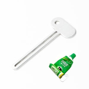 Exprimidor de Tubos de Acero Inoxidable, Dispensador Manual de Rodillo para Pasta de Dientes, Crema de Manos, Tinte para el Cabello, Pintura y Ungüento - Product Image 1