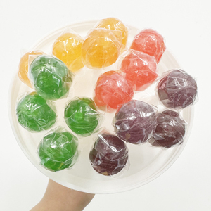 <span class=keywords><strong>Nuevo</strong></span> caramelo 2024 bola de caramelo de plástico bola grande piruleta Jumbo dentro pequeña piruleta gigante caramelo dulce - Product Image 4