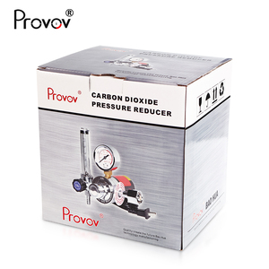 Alüminyum vana gövdesi 36 110 220 Volt gaz akış ölçer elektrikli ısıtma <span class=keywords><strong>CO2</strong></span> basınç regülatörü - Product Image 5