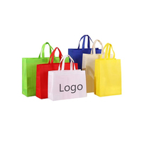 Bolsas de Compra Reutilizables de Tela No Tejida Termoselladas por Ultrasonidos, Ecológicas, Personalizables, Plegables, con Asa de Mano, Estampado en Caliente