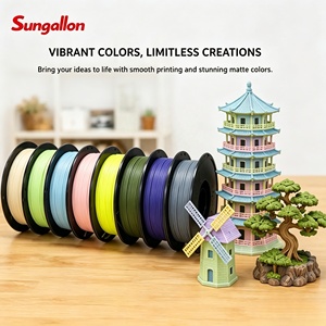 Filamento de Impresión 3D Sungallon PLA Mate de 1.75 mm y 1 kg, Sin Deformaciones, Sin Enredos, Proceso de Moldeo Compatible, Fácil de Imprimir - Product Image 2